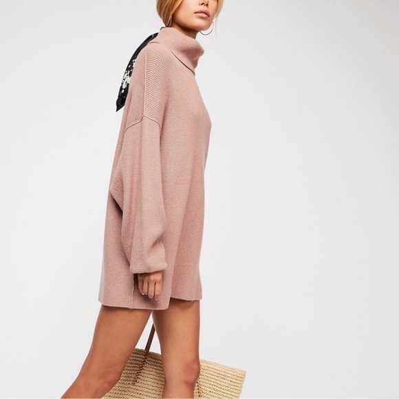 Free People Sweaters - Free People Softly Structured Tunic Sweater Medium